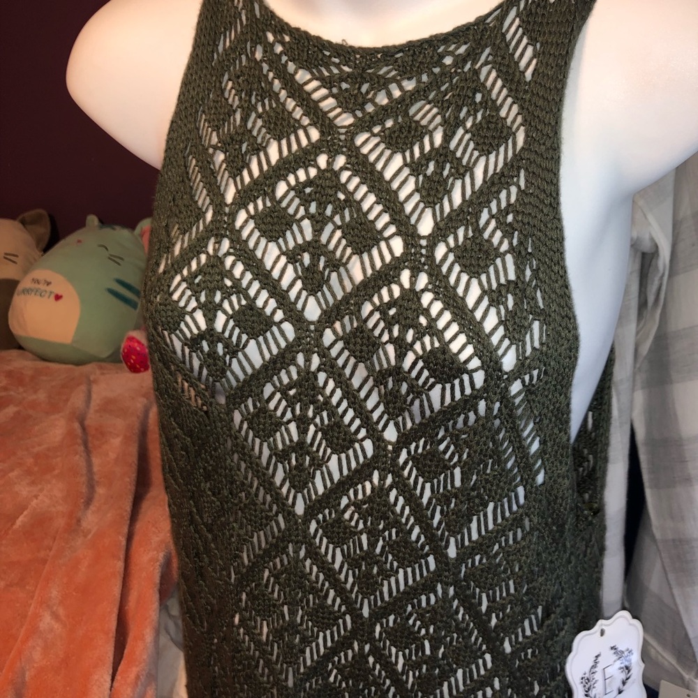 Entourage Crochet beach coverup dress